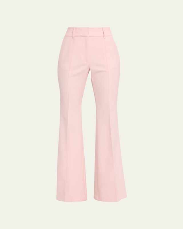 Rhein Flared Wool Trousers